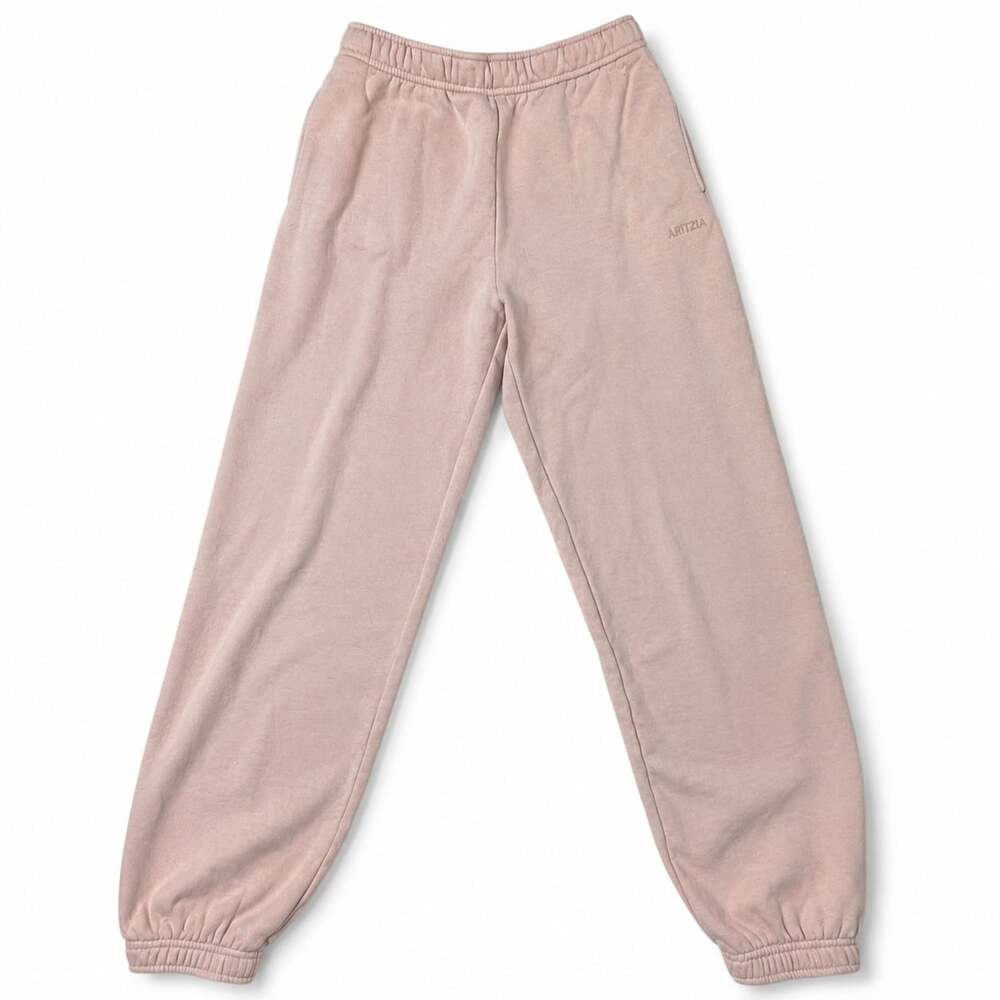 Aritzia Dusty Pink Logo Jogger Sweatpants XS